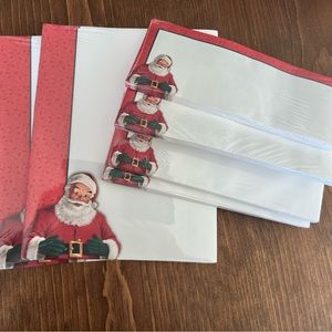 Seasonal paper & matching envelopes